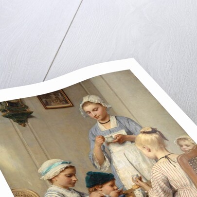 Children at Breakfast, 1879 by Jean-Baptiste Simeon Chardin