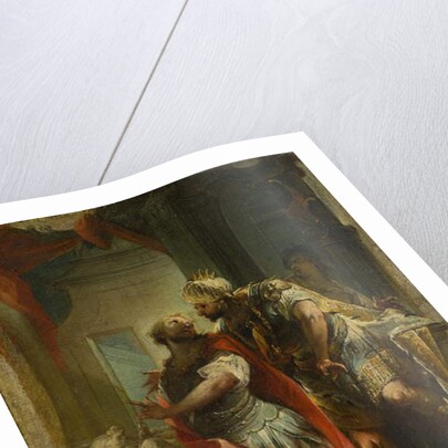 Saint Sampson with the Emperor Justinian, c.1750 by Johann Wolfgang Baumgartner