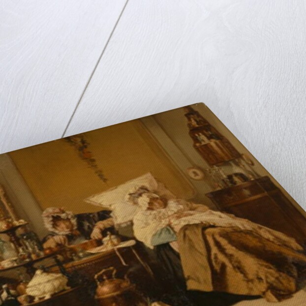 The Sick Woman, 1866 by Alexander Hugo Bakker-Korff