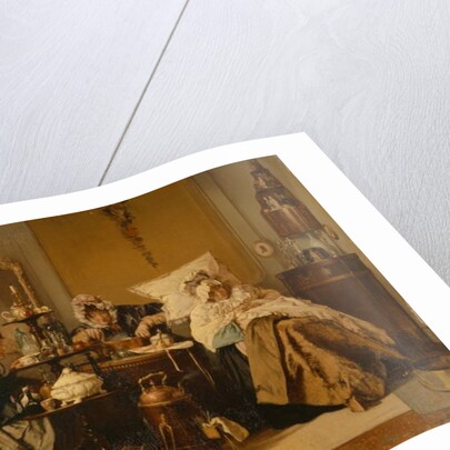 The Sick Woman, 1866 by Alexander Hugo Bakker-Korff