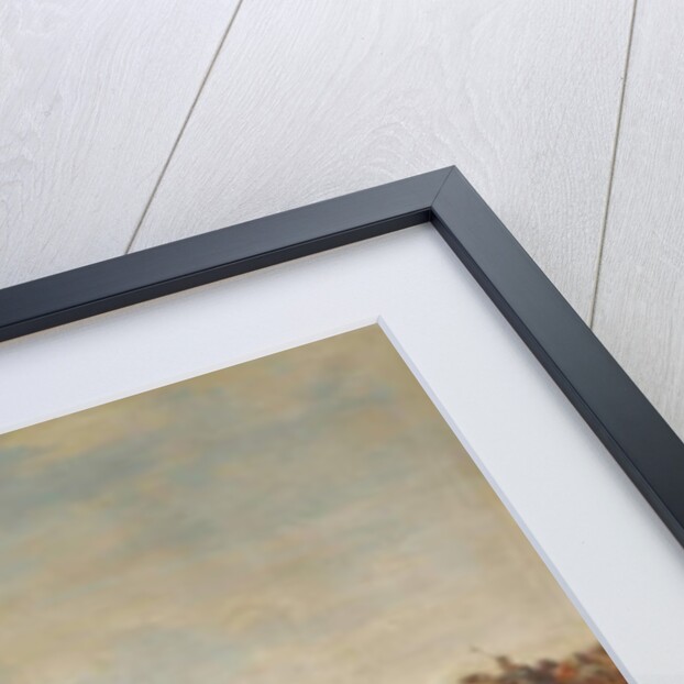 Uhlans steal horses from Honved-Hussars, 1863 by Franz Adam