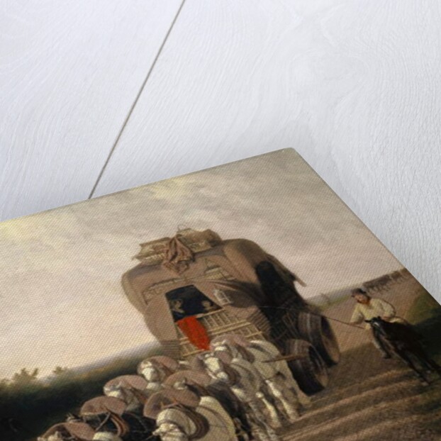 The Ludlow Carrier-Coach, 1801 by Jacques-Laurent Agasse