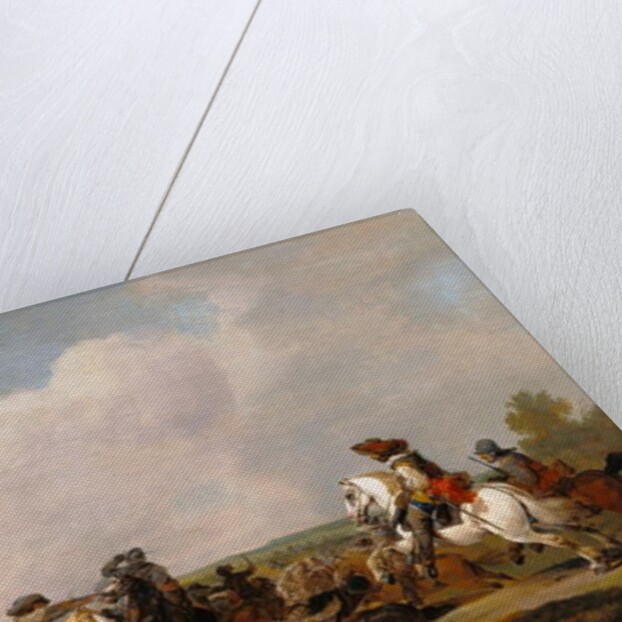 Battle Scene, c.1651-52 by Johannes Lingelbach