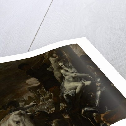 Clorinda Rescuing Sofronia and Olindo, c.1660 by Mattia Preti