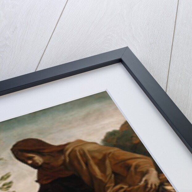 Elijah Receiving Bread from the widow of Zarepath, 1621-24 by Giovanni Lanfranco