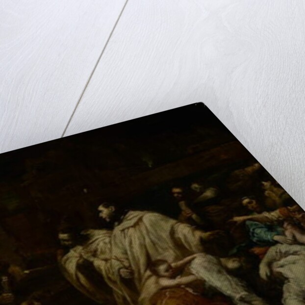 Blessed Bernard Tolomei Interceding for the Cessation of the Plague in Siena, c.1735 by Giuseppe Maria Crespi