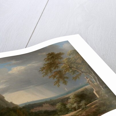 Classical Landscape with Figures and Sculpture, 1788 by Pierre Henri de Valenciennes