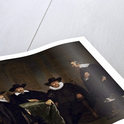 The Four Burgomasters of Amsterdam Learning of the Arrival of Maria de’ Medici on 1 September 1638 by Thomas de Keyser