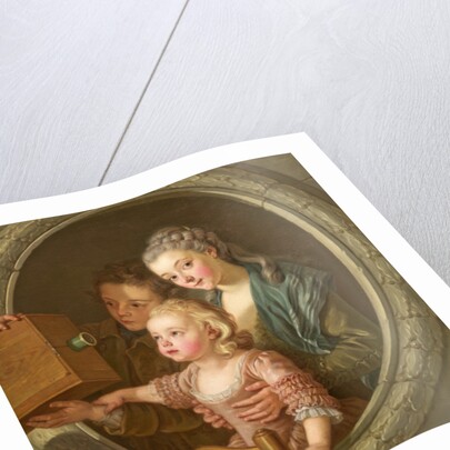 The Camera Obscura, 1764 by Charles-Amedee-Philippe van Loo