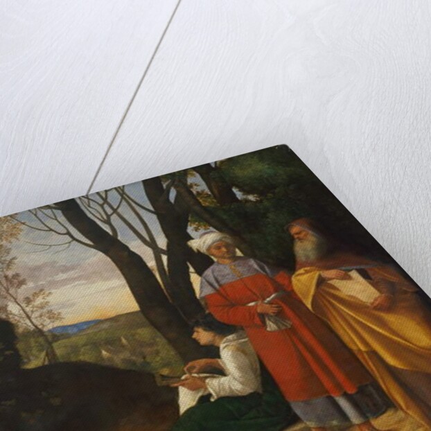 The Three Philosophers, 1508-9 by (1476/8-1510) Giorgione