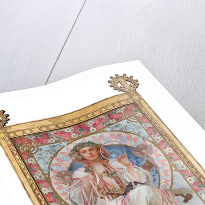 Portrait of Josephine Crane-Bradley as Slavia, 1908 by Alphonse Marie Mucha