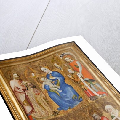 Votive Panel of Archbishop Jan Očko from Vlašim, before 1371 by Anonymous Anonymous