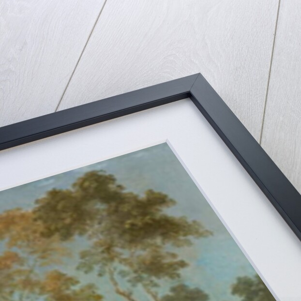 Lady on a Swing - Gallant Scene in the Park 1, c.1760 by Norbert Joseph Carl Grund