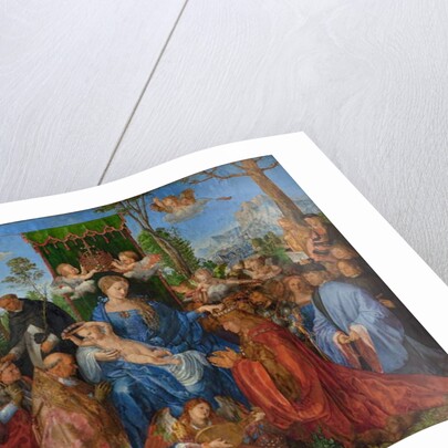 Feast of the Rose Garlands, 1506 by Albrecht Dürer or Duerer