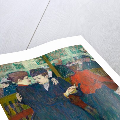 At the Moulin Rouge Two Women Walzing, 1892 by Henri de Toulouse-Lautrec