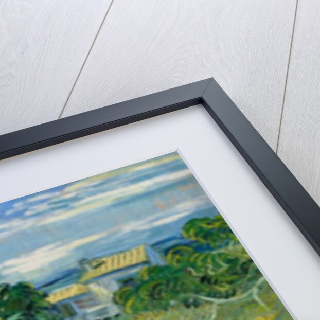 Green Wheat Field with Cypress, 1889 by Vincent van Gogh