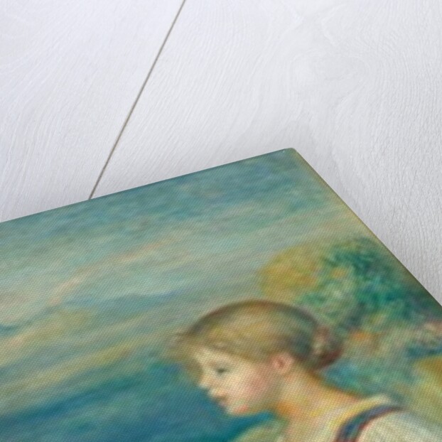 Girl with a Basket of Oranges, c.1889 by Pierre Auguste Renoir