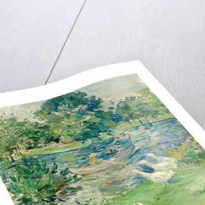 Girl in a Boat with Geese, 1889 by Berthe Morisot