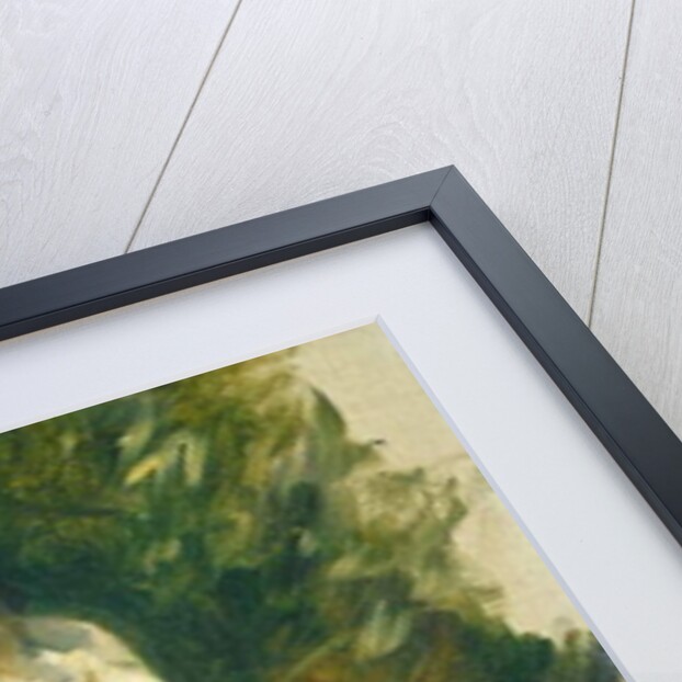 Woman Standing by a Tree, 1866 by Pierre Auguste Renoir