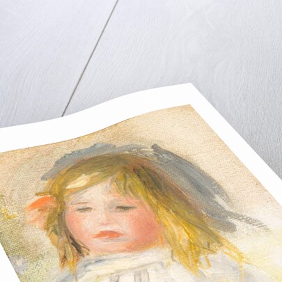 Child with Blond Hair, 1895-1900 by Pierre Auguste Renoir