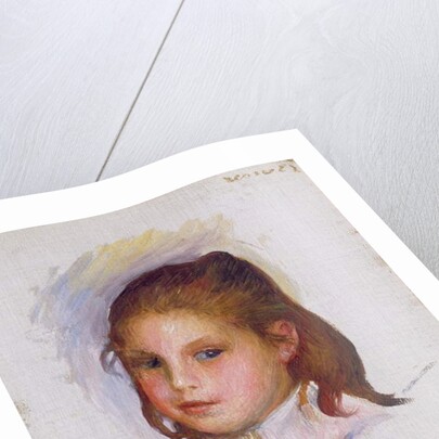 Child with Brown Hair, 1887-88 by Pierre Auguste Renoir