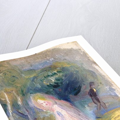 Nude with Figure in Background, c.1882 by Pierre Auguste Renoir