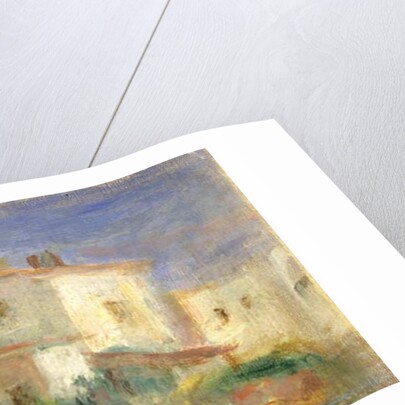 Maison de la Poste, Cagnes, 1906-7 by Pierre Auguste Renoir