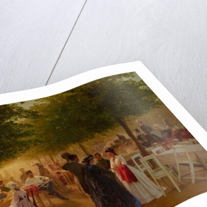 Thursday at Stromovka, 1865 by Viktor Barvitius