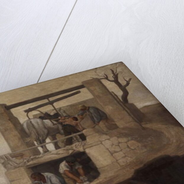 Workers at Montmartre, 1858 by Soběslav (1827-1901) Pinkas