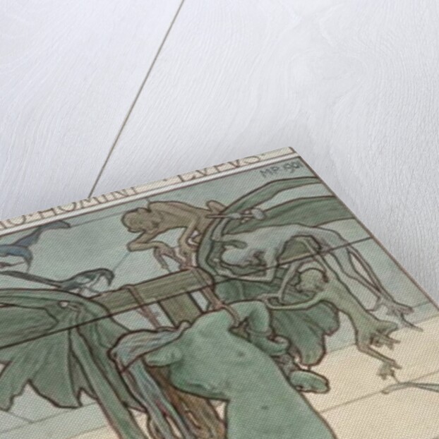 Homo homini lupus, 1901 by Max Pirner