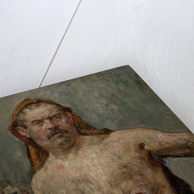 Self-Portrait with a Glass, 1907 by Lovis Corinth