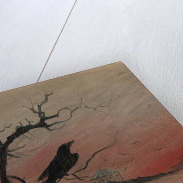 The Raven of Karlštejn, 1882 by Mikolas Ales