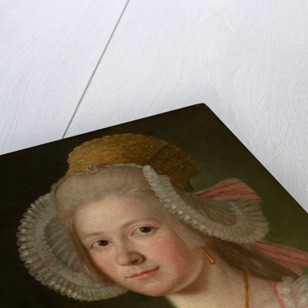 Portrait of a Lady with a Bonnet, 1785 by Jan Jahn