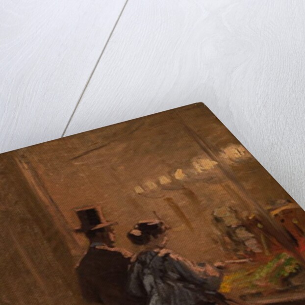 In front of a Shop, 1866 by Viktor Barvitius