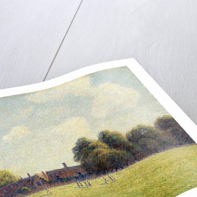 Hampton Court Green, 1891 by Camille Pissarro