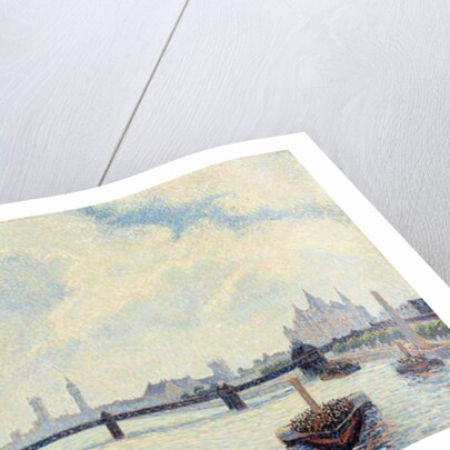 Charing Cross Bridge, London, 1890 by Camille Pissarro