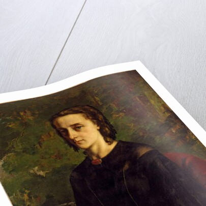 Portrait of Mme de Brayer or the Polish Exile, 1858 by Gustave Courbet by Gustave Courbet