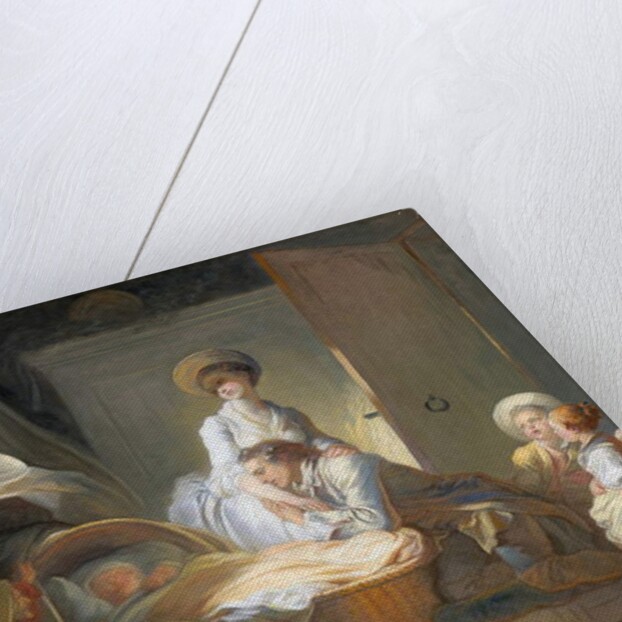 The Visit to the Nursery, c. 1775 by Jean-Honore Fragonard