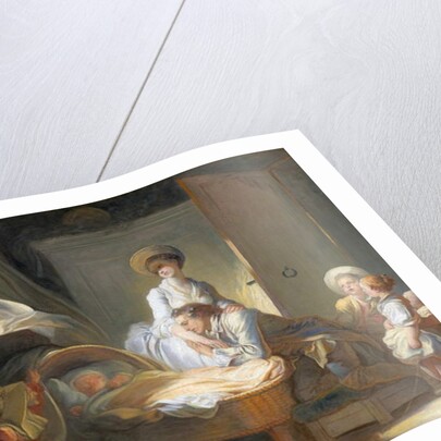 The Visit to the Nursery, c. 1775 by Jean-Honore Fragonard