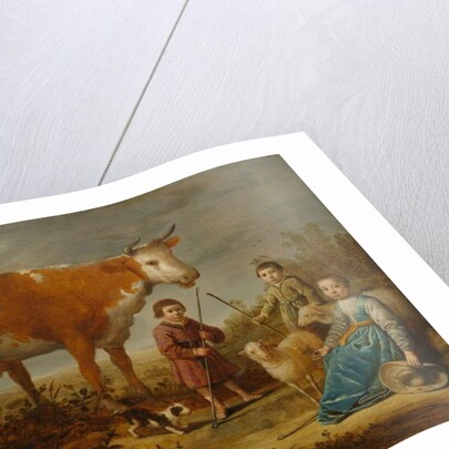 Children and a Cow, 1635-39 by Aelbert (attr.to) Cuyp