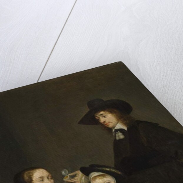 The Van Moerkerken Family, c.1653-54 by Gerard ter Borch or Terborch