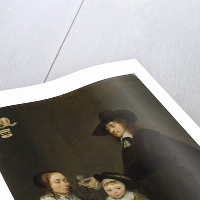 The Van Moerkerken Family, c.1653-54 by Gerard ter Borch or Terborch