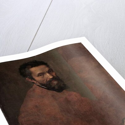 Michelangelo Buonarroti, c.1544 by (1509-66) Daniele da Volterra