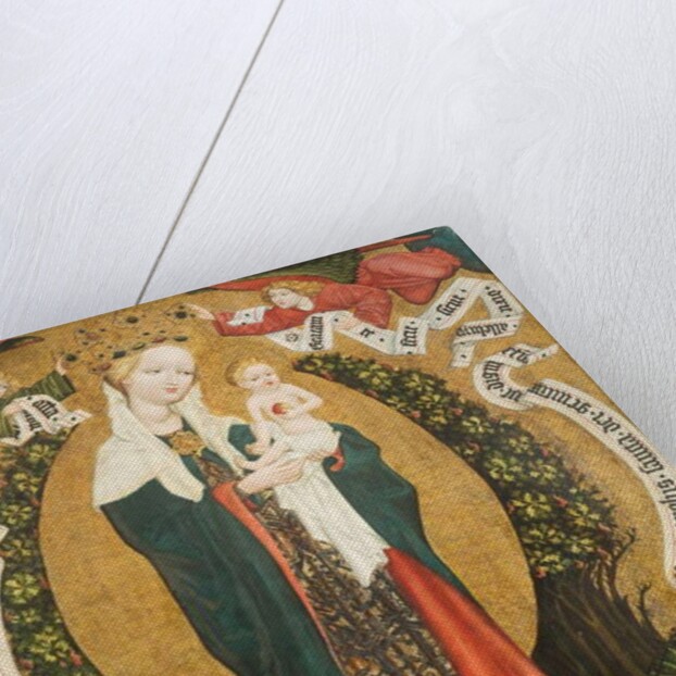 Virgin and Child on a Crescent Moon from Deštná, c.1450 by Bohemian School