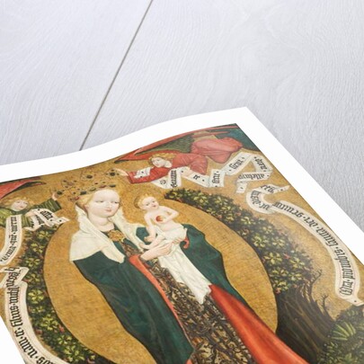 Virgin and Child on a Crescent Moon from Deštná, c.1450 by Bohemian School