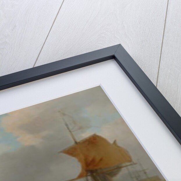 The Arrival of Stadholder-King Willem III in the Oranjepolder on 31 January 1691, 1692 by Ludolf I Backhuysen