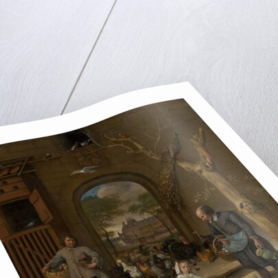 Portrait of Jacoba Maria van Wassenaer, known as 'The Poultry Yard', 1660 by Jan Havicksz. Steen