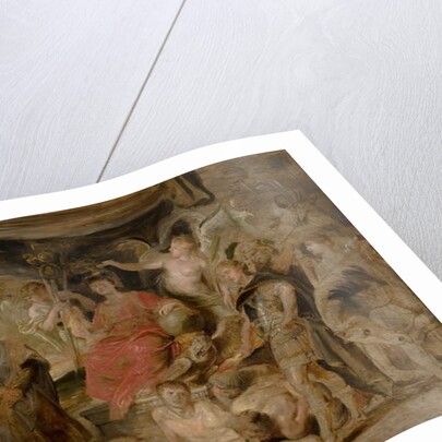 The Triumph of Rome: The Youthful Emperor Constantine Honouring Rome, c.1622-23 by Peter Paul Rubens