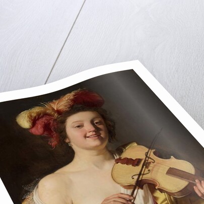 The Violin Player, 1626 by Gerrit van Honthorst