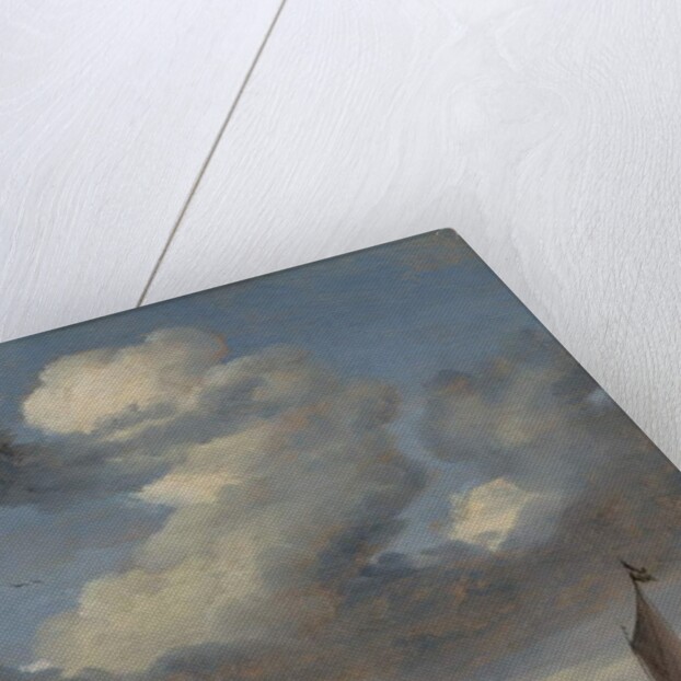 View of Beverwijk from the Wijkermeer, 1661 by Salomon van Ruisdael or Ruysdael